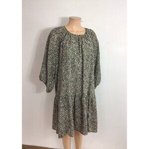 H&M Floral Babydoll Dress Womens XL